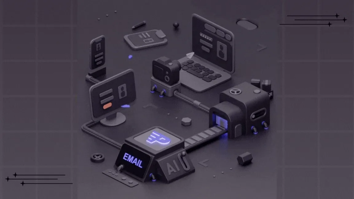 Animated cover for blog post: How AI Is Transforming Website Development in 2025