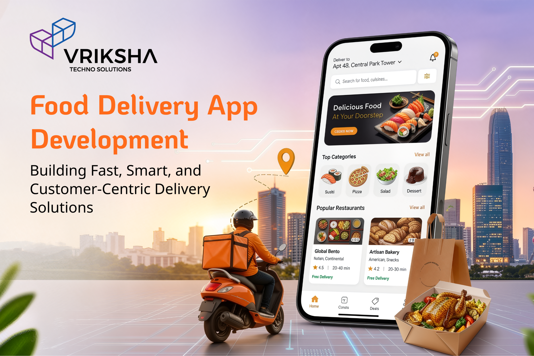 Food Delivery App Development: Building Fast, Smart, and Customer-Centric Delivery Solutions