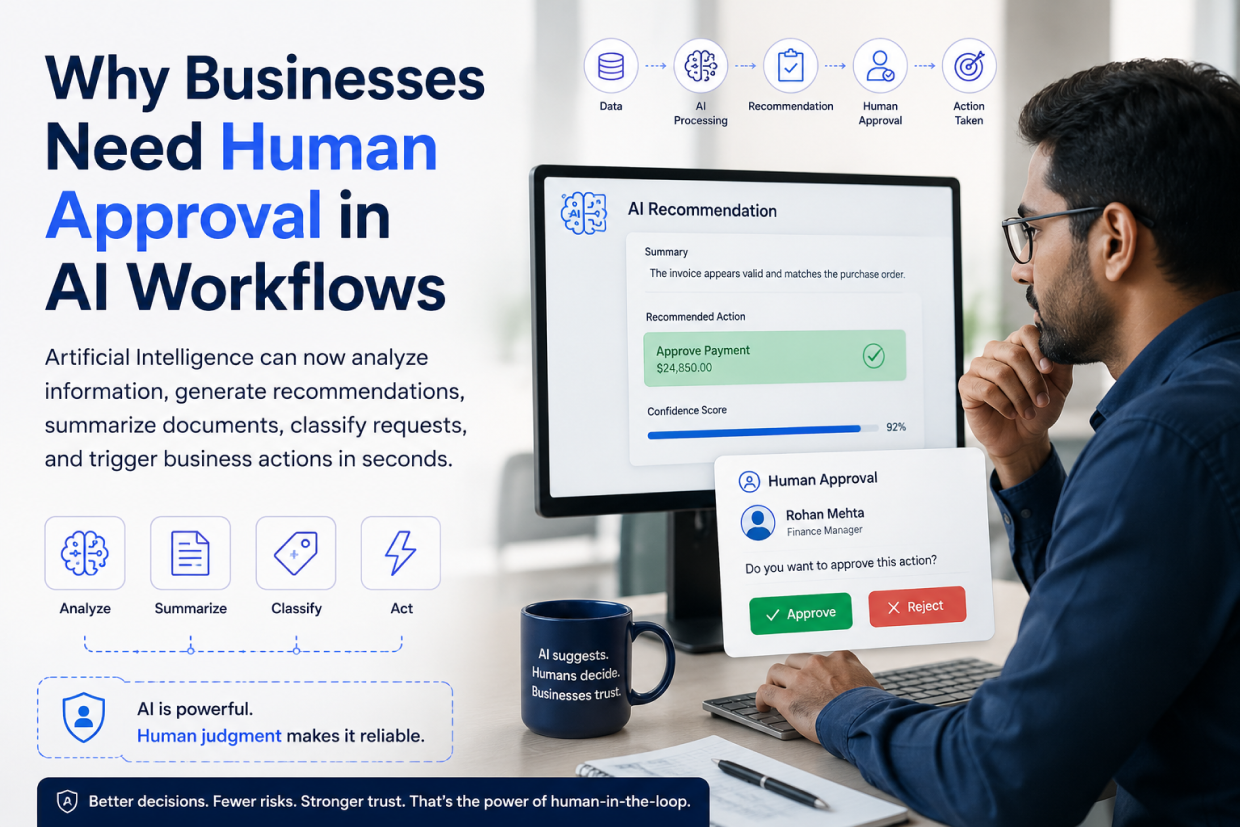 Why Businesses Need Human Approval in AI Workflows